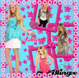 shley in pink and blue