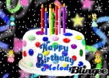 happy birthday, melody