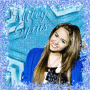 °Miley Cyrus in blue°                                                               oRiGiNaL bLiNgEe , DON'T COPY BY Frafry14 :)