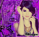 Purple Selena Marie Gomez