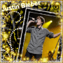 Justin Bieber in yellow-->by mary95-love