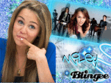 Miley--->in Blu