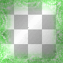Deco_Pearls&Butterflies Frame~Green