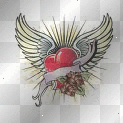 corazon con alas