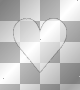 white heart