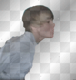 Justin Bieber kiss