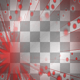 Background overlay star red 