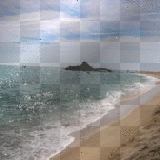 TAPETY BACKGROUND ANIMATED WATER SEA SUMMER BEACH