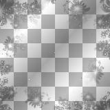 Frame overlay black white 