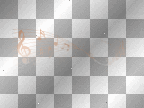 deco flying note of music