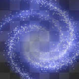 Animated background sparkle stars blue 