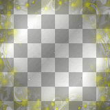 Frame overlay stars yellow
