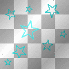 stars turquoise