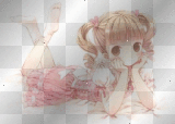 Cute Baby Anime Girl [ribbon]