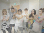 Shinee with Yuri & Tiffany backstage Music Core --> by alanina23