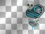 background emo blue