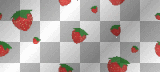 Pluie de fraises background