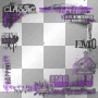 EMO FRAME TEXT PURPLE