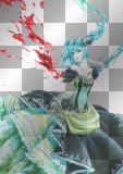 Rin KagaminE *daughter of evil* MIKU The GREEN GIRL