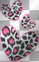 emo hearts pink