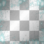 Frame sparkle stars teal