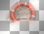 LATO SUMMER  TRANSPARENT DECO BEACH SAND RED