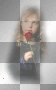 girl with red rose