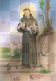 San Francesco d'Assisi (Saint Francis from Assisi) (created by Marina.celta) 
