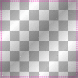 RAMCIA  FRAME TRANSPARENT BORDER PINK
