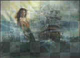 mermaid at sea
