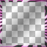 animated pink and black frame