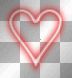 Red and White Heart