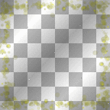 Frame overlay circles stars yellow