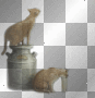LATO SUMMER  TRANSPARENT  CAT DECO