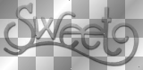 PRZEZ BACKGROUND TRANSPARENT DECO SWEET BLACK TEXT