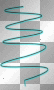 spiral neon green-blue-black [[*by:zakura*]]