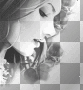 Fantasy Girl Black and White by vivy4ever