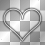 heart black bg transparent by uky96