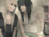 black emo hair 