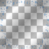 Frame overlay blue