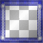 cadre bleu blanc deco -c