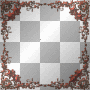 Frame glitter red