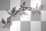 AJESIEN AUTUMN FALL TRANSPARENT BROWN