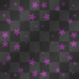 Pink and black star background