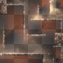 TAPETY BACKGROUND ANIMATED GLITTER BROWN  GOLD