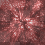Animated background sparkle stars red