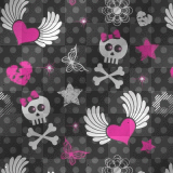 emo bg cool effect deco miley animation transparent heart hearts flower flowers star stars pink black white red skull skulls