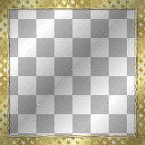 Frame glitter gold
