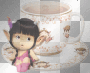 lutin rose petite fille -c