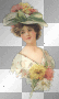 woman vintage,.